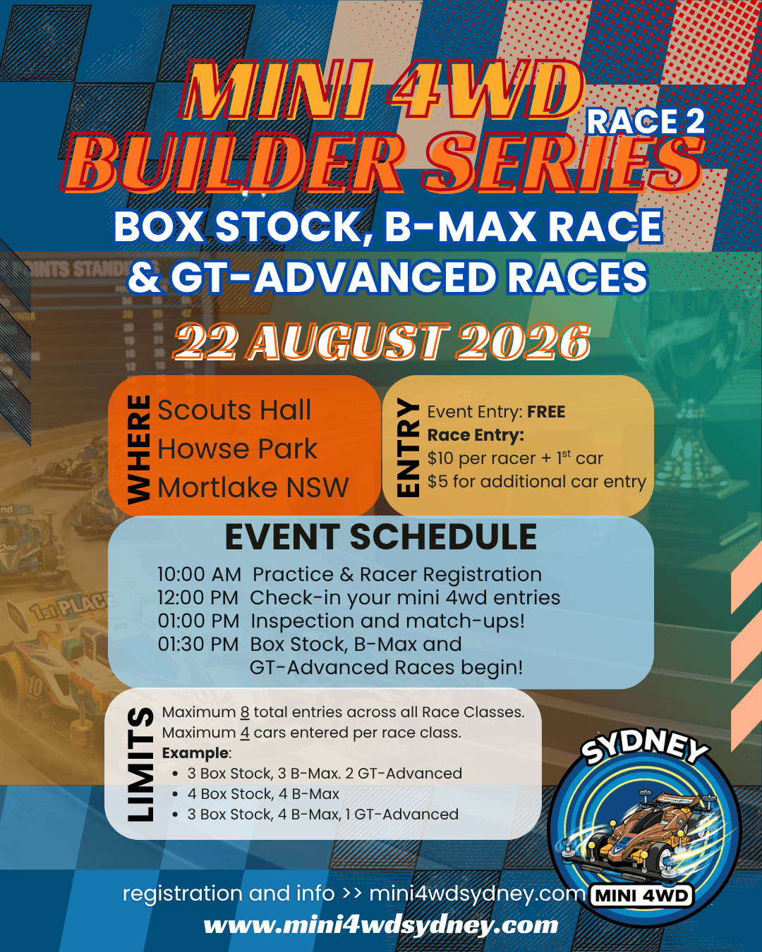 Builder Series Race 2 Poster