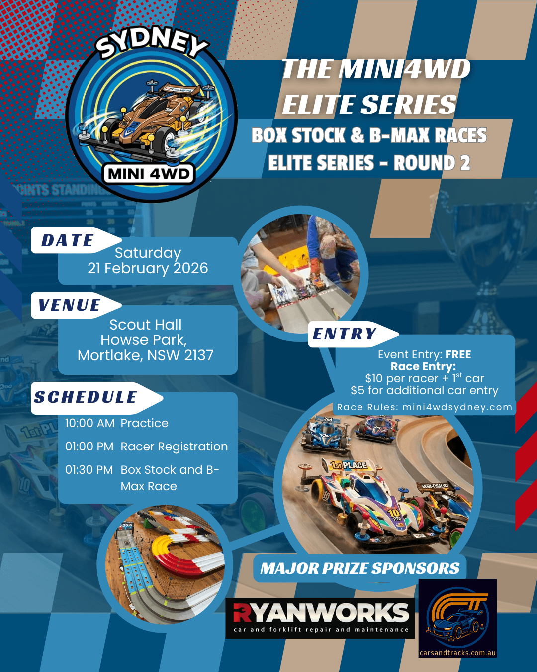 Tamiya Mini 4WD Elite Series Round 2