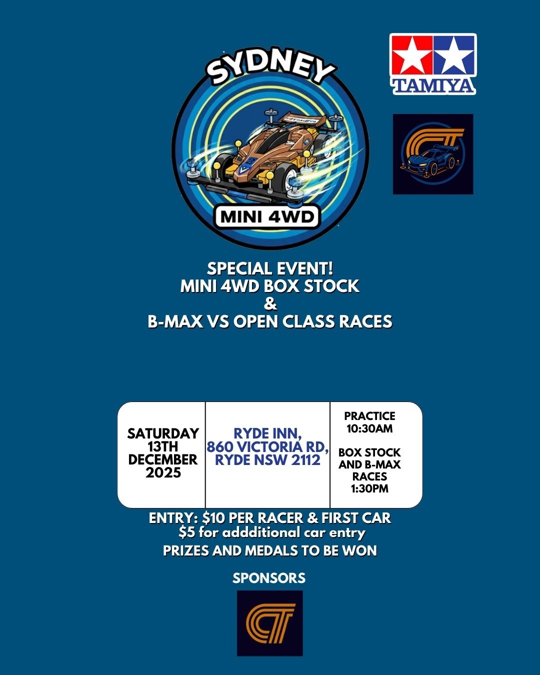 Special Event! mini 4wd Box stock & b-max VS OPEN CLASS Races